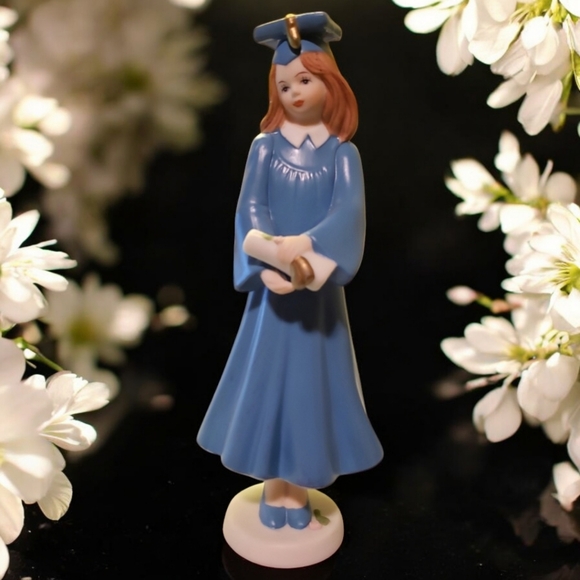 Vtg Graduation Growing Up Girls By Enesco - Picture 1 of 8